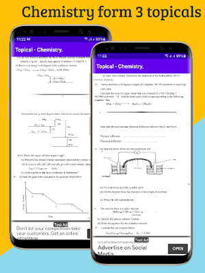 Chemistry: form 1-4 topicals. Screenshot 2