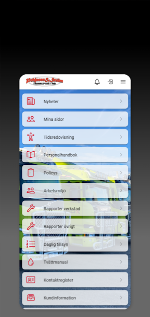 Pohjanen & Ström Transport Screenshot 0