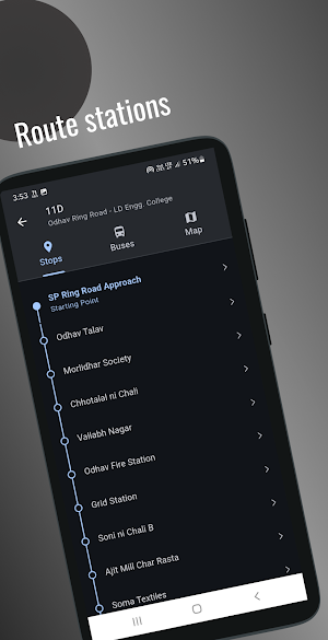 BRTS AMTS Ahmedabad Bus Guide Screenshot 2