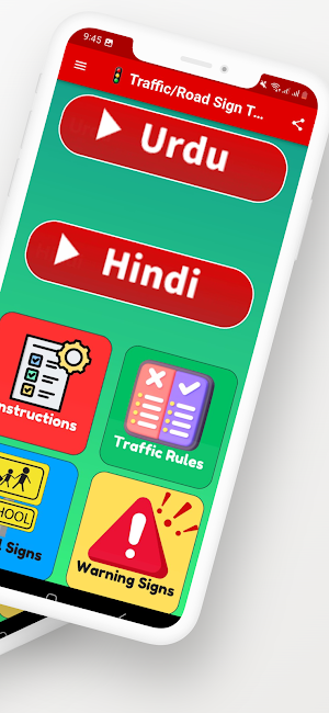 Road Sign Test - Traffic Quiz Screenshot 1