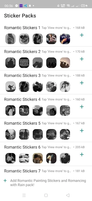 Love Stickers Screenshot 0