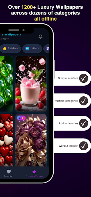 Luxury Wallpapers Backgrounds Screenshot 0