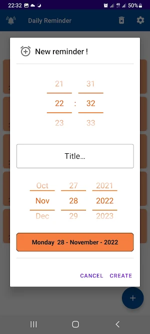 Notify Me Screenshot 1