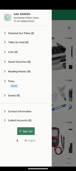 Gail Borden Public Library Screenshot 1