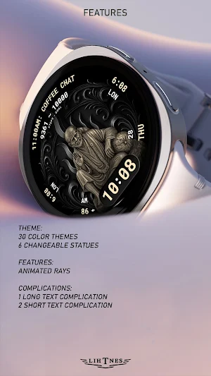 Sai Baba Watch Face 125 Screenshot 3