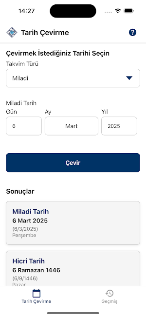 TTK Tarih Çevirme Screenshot 3