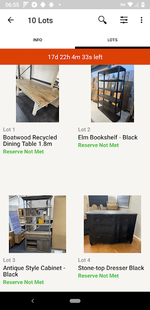 Canterbury Auctions Screenshot 2