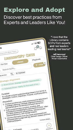 LeadershipSOPs App Screenshot 1