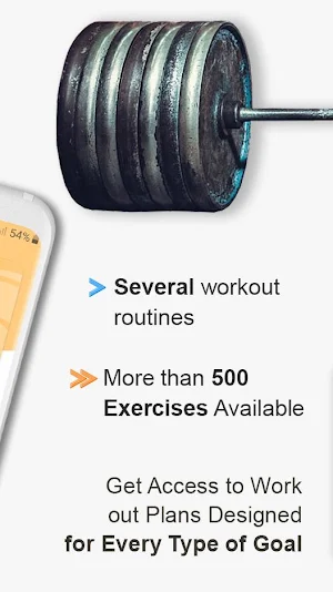 Gym WP - Dumbbell, Barbell and Supersets Workouts Screenshot 1