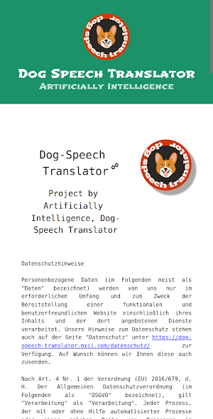 AI:Dog-Speech Translator Screenshot 1