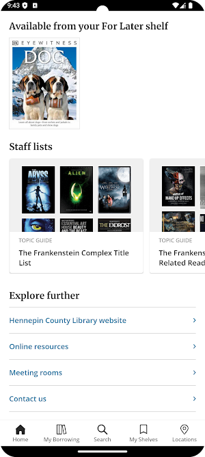 Hennepin County Library Screenshot 1