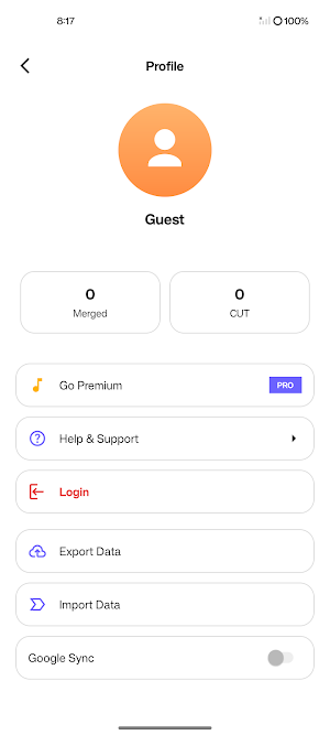 Music Cutter - MP3 Editor Screenshot 1