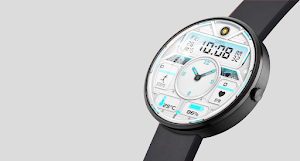 Digi Hybrid M02 Watch Face screenshot 6