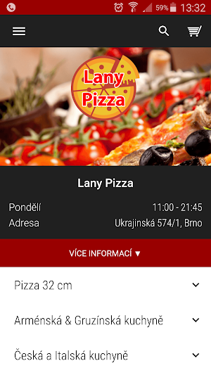Lany Pizza Brno Screenshot 0