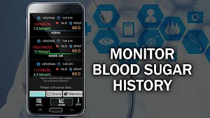 Blood Sugar Test Checker : Glucose Convert Tracker Screenshot 1
