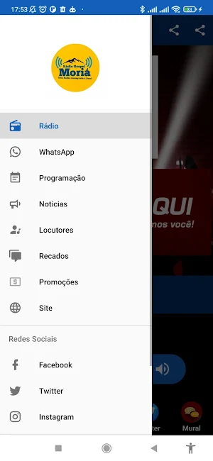 Rádio Gospel Moriá Screenshot 1
