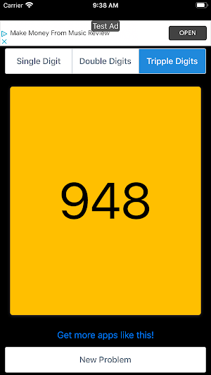 Addition Flashcards Screenshot 3