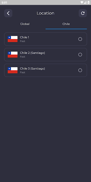 Chile VPN - Get Chile IP Screenshot 2