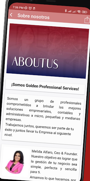 Golden Professional Services Screenshot 1