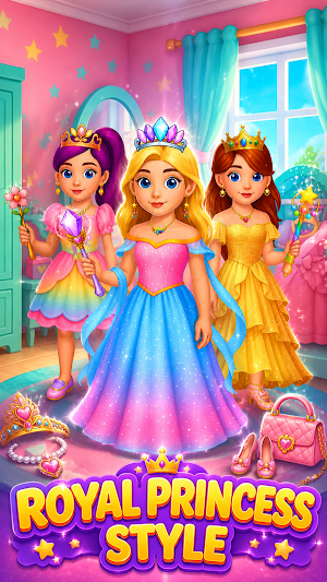 Princess World -Fun Mini Games Screenshot 0