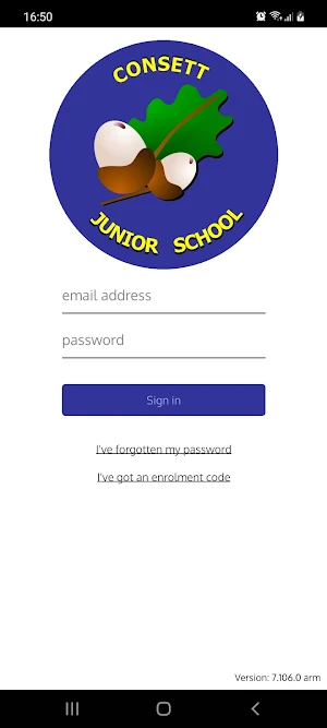 Consett Junior School App Screenshot 0