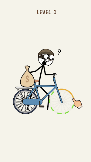 Thief Draw: Escape Puzzle Screenshot 0