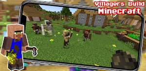 Villagers Build Mod Minecraft Screenshot 1