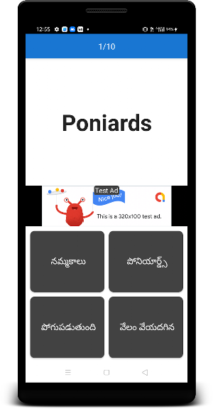 English To Hindi and Telugu Screenshot 2