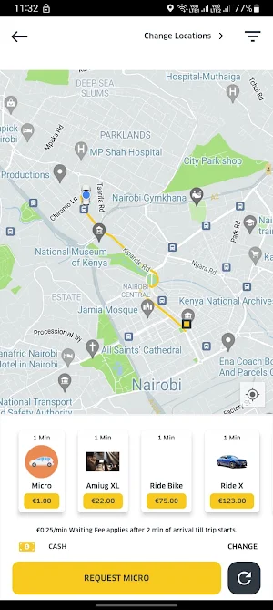 Avanti Taxi Screenshot 1