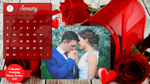 Wedding GIF Calender Frames Screenshot 0