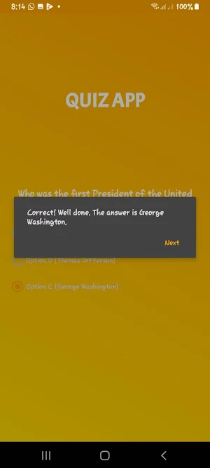 Quiz Screenshot 3