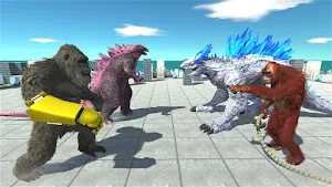 King Kong Godzilla Game Fights Screenshot 1
