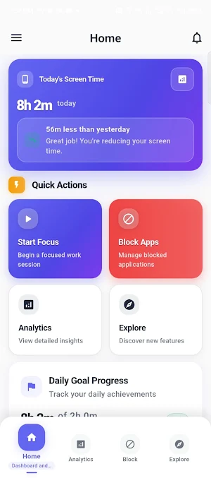 Digital Detox Screenshot 1