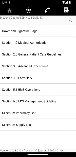 Brazoria County ESD No. 3 EMS Screenshot 2