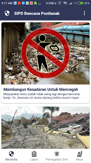 SIPD Bencana Pontianak Screenshot 1