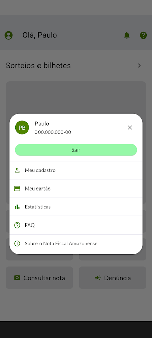 Nota Fiscal Amazonense Screenshot 2