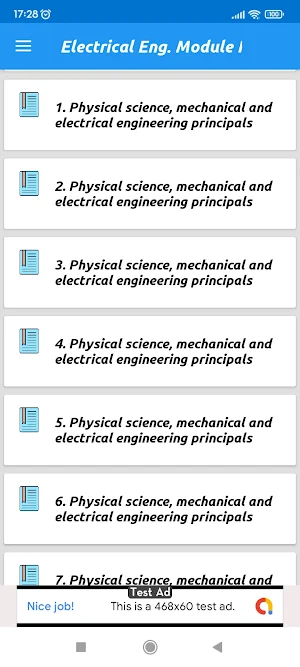 Electrical Eng. Module I Screenshot 2