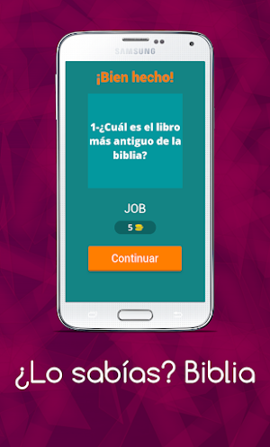 ¿Lo sabías? Biblia Screenshot 1