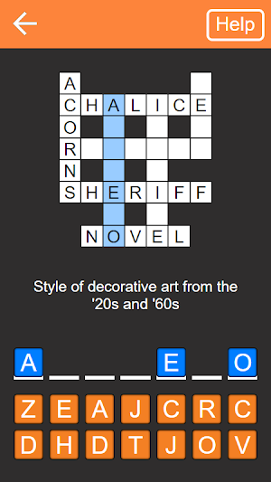Quick Crosswords (English) Screenshot 0