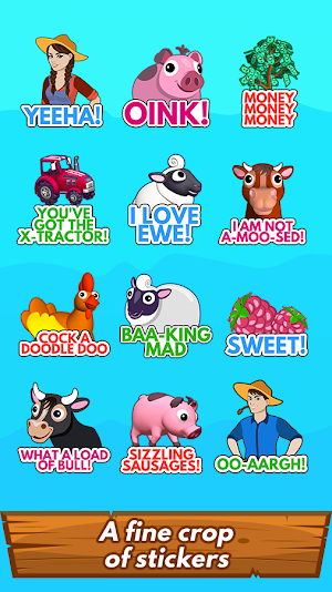 Tip Tap Farm Stickers Screenshot 1