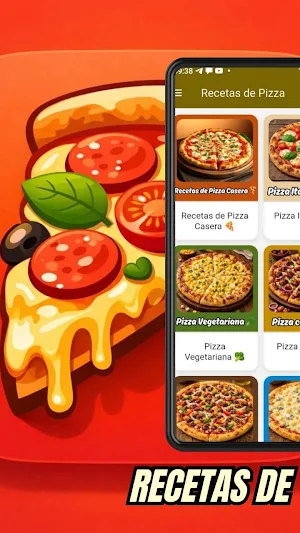 Recetas de Pizza Screenshot 3