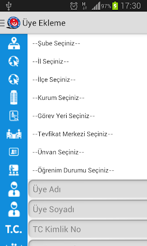 TÜRK SAĞLIK SEN ÜYE YÖNETİM Screenshot 2
