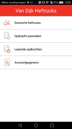 Van Dijk Heftrucks Screenshot 1