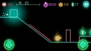 Glow obstacle course Screenshot 0