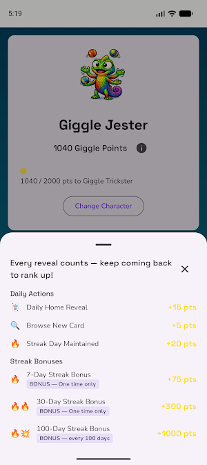 Giggle Galaxy Screenshot 1