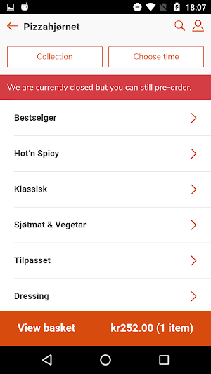 Pizzahjørnet Florø Screenshot 1