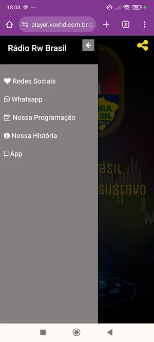 Rádio Rw Brasil Screenshot 3