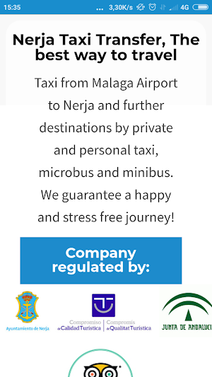Nerja Taxi Transfer Screenshot 2