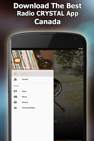 Radio CRYSTAL Online Free Cana Screenshot 2