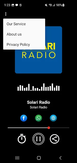 Solari Radio Screenshot 1